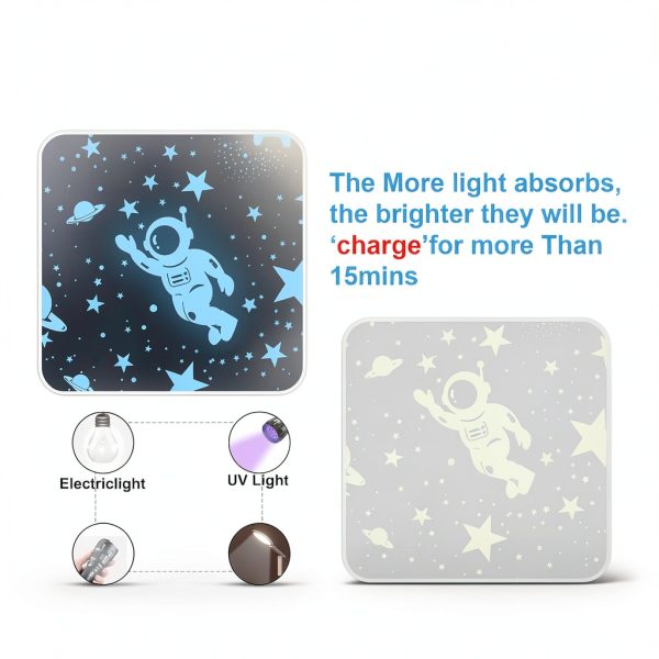 Huimdery Glow in the Dark Stars for Ceiling-1
