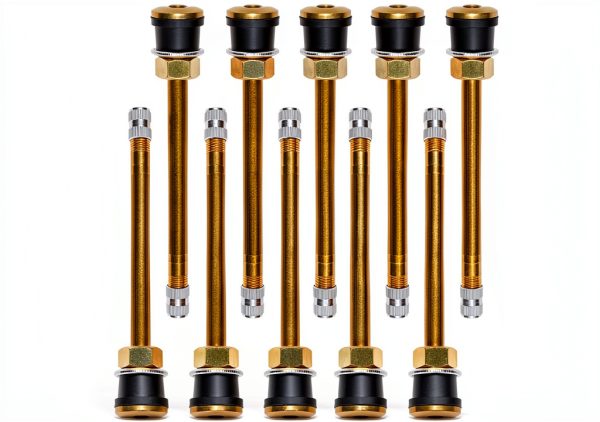 Tire Valve Stem QWORK Brass Valve for Trucks-0