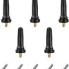 Sylvil TPMS 20008 Tire Valve Stem 5PCS Brass Rubber-0