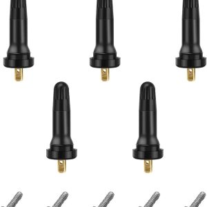Sylvil TPMS 20008 Tire Valve Stem 5PCS Brass Rubber-0