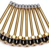 Tire Valve Stem QWORK Brass Valve for Trucks-1
