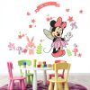 Minnie Pink Wall Sticker SchwartsCount Peel Stick-4