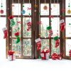 ONDY Christmas Socks Window Clings-6