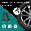 Sylvil TPMS 20008 Tire Valve Stem 5PCS Brass Rubber-4
