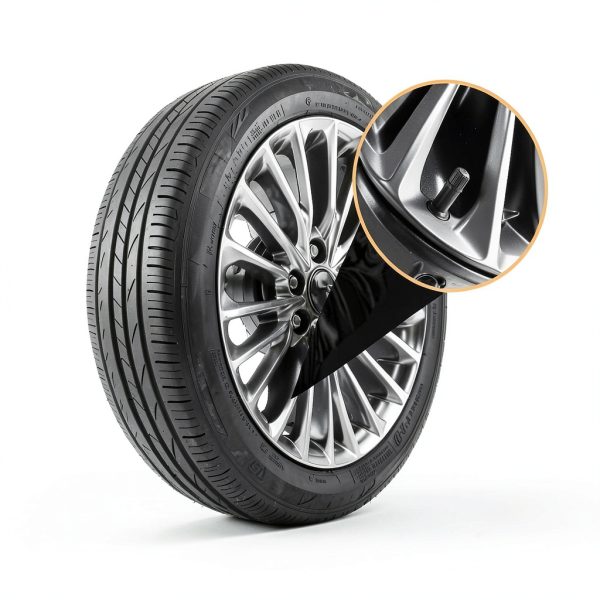 uadbau Black Tire Valve Stems Universal Fit-3