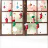 ONDY Christmas Socks Window Clings-4