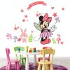 Minnie Pink Wall Sticker SchwartsCount Peel Stick-5