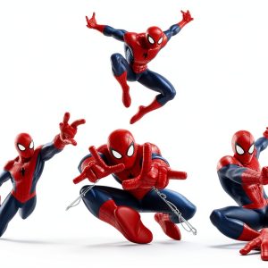 Marvel Spiderman Wall Decals Peel Stick Vinyl-0