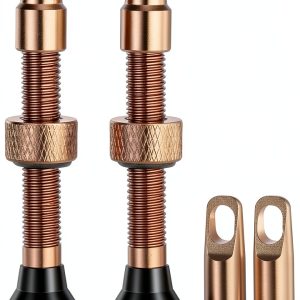 Tubeless Presta Valve Stem HZJD Metal Design-0