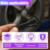 YoRise Car Tubeless Tire Valve Stems Rubber Zinc Universal-4