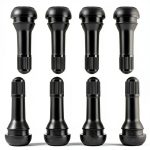 Tire Valve Stems ZIMISI Rubber Zinc Universal Fit-0