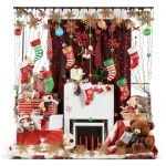 ONDY Christmas Socks Window Clings-0