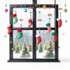ONDY Christmas Socks Window Clings-5