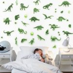 USGOO Glow in Dark Dinosaur Wall Stickers-0