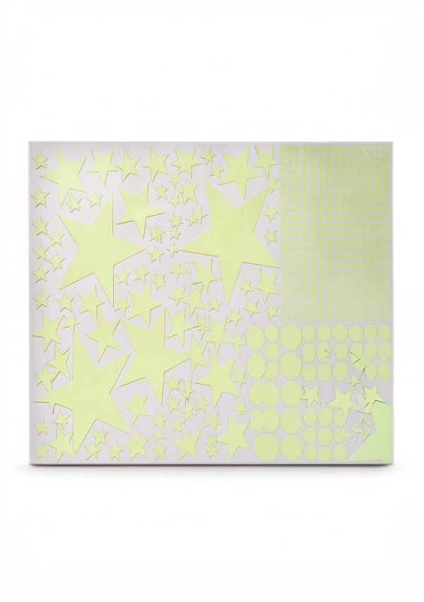 Huimdery Glow in the Dark Stars Wall Decals for Kids-5