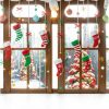 ONDY Christmas Socks Window Clings-7