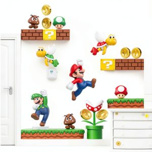 SchwartsCount Colorful Wall Decals for Kids-0