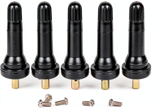 AMICAREP TPMS Valve Stem Brass Rubber Round Fit-0