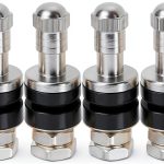 Valve Stem Saihisday Chrome Aluminum Universal Fit-0