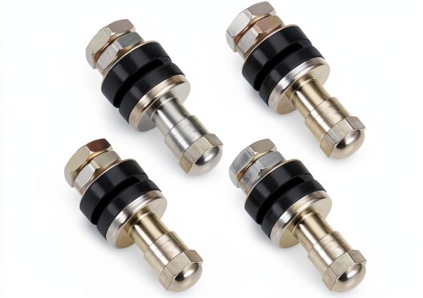 Valve Stem Saihisday Chrome Aluminum Universal Fit-1