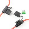 KACOLA 40A Heavy Duty Waterproof Fuel Pump Relay Kit with 30A Inline-4
