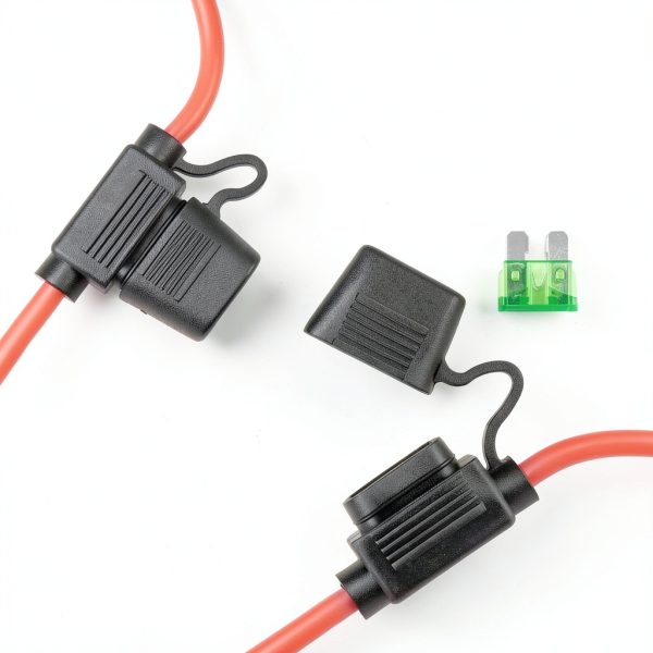 KACOLA 40A Heavy Duty Waterproof Fuel Pump Relay Kit with 30A Inline-4