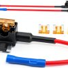 XIOGZAXI Fuse Tap 16 AWG Low Profile Mini 10in Cable 5A Rated-0