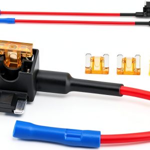 XIOGZAXI Fuse Tap 16 AWG Low Profile Mini 10in Cable 5A Rated-0