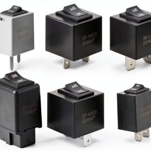 X4XZ 9038 Fuel Pump Relay Bypass Kit Manual 20A Plug‑In Panel Mount-0