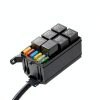 Nilight Relay Box with Fuse Block 6 Slot Wall Mount 40A Waterproof-8
