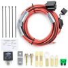 Ronybuy 40A Heavy Duty Waterproof Fuel Pump Relay Kit with Fuse,-0