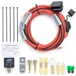 Ronybuy 40A Heavy Duty Waterproof Fuel Pump Relay Kit with Fuse,-0