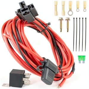 KACOLA 40A Heavy Duty Waterproof Fuel Pump Relay Kit with 30A Inline-0