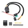 Fuel Pump Relay Wiring Kit JUNRUO Automatic Quick Connect 3-Terminal-0