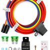 Fuel Pump Relay Kit FASTSTORM 60A Relay with Waterproof Housing-0