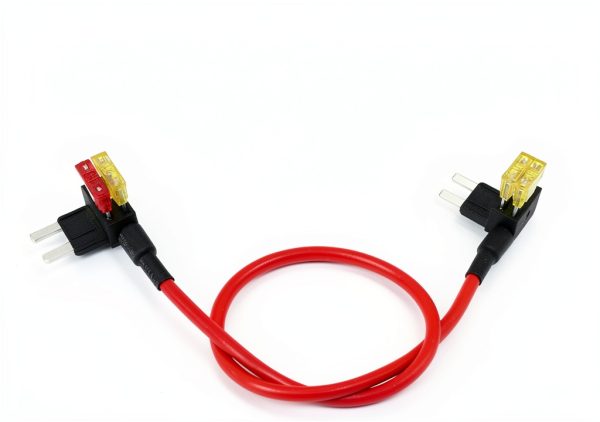 FZJDSD Fuel Pump Relay Bypass Cable 14TIPMK Quick Connect 12V-1
