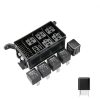 Nilight Relay Box with Fuse Block 6 Slot Wall Mount 40A Waterproof-2