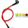 FZJDSD Fuel Pump Relay Bypass Cable 14TIPMK Quick Connect 12V-6