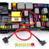 FZJDSD Fuel Pump Relay Bypass Cable 14TIPMK Quick Connect 12V-0