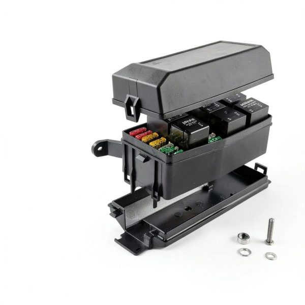 Nilight Relay Box with Fuse Block 6 Slot Wall Mount 40A Waterproof-5