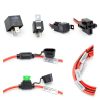 Ronybuy 40A Heavy Duty Waterproof Fuel Pump Relay Kit with Fuse,-5