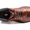 CAT Mens Second Shift Steel Toe Work Boot Black Size 12-3
