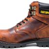 CAT Mens Second Shift Steel Toe Work Boot Black Size 12-6