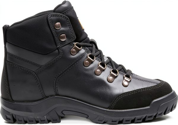 CAT Men's Threshold Waterproof Steel Toe Work Boot Black-5
