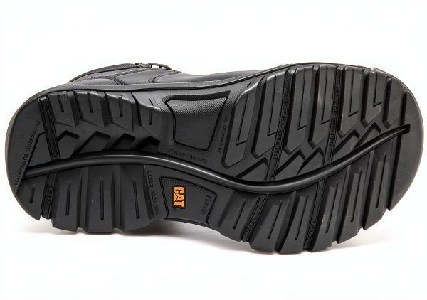 CAT Men's Threshold Waterproof Steel Toe Work Boot Black-3